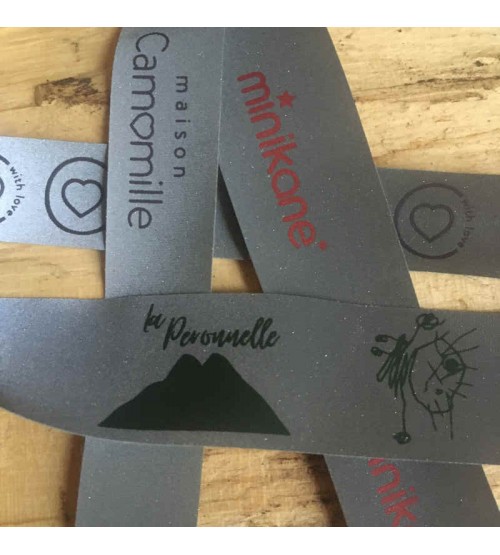 Ruban réfléchissant personnalisé : prise de vue à la lumière du jour